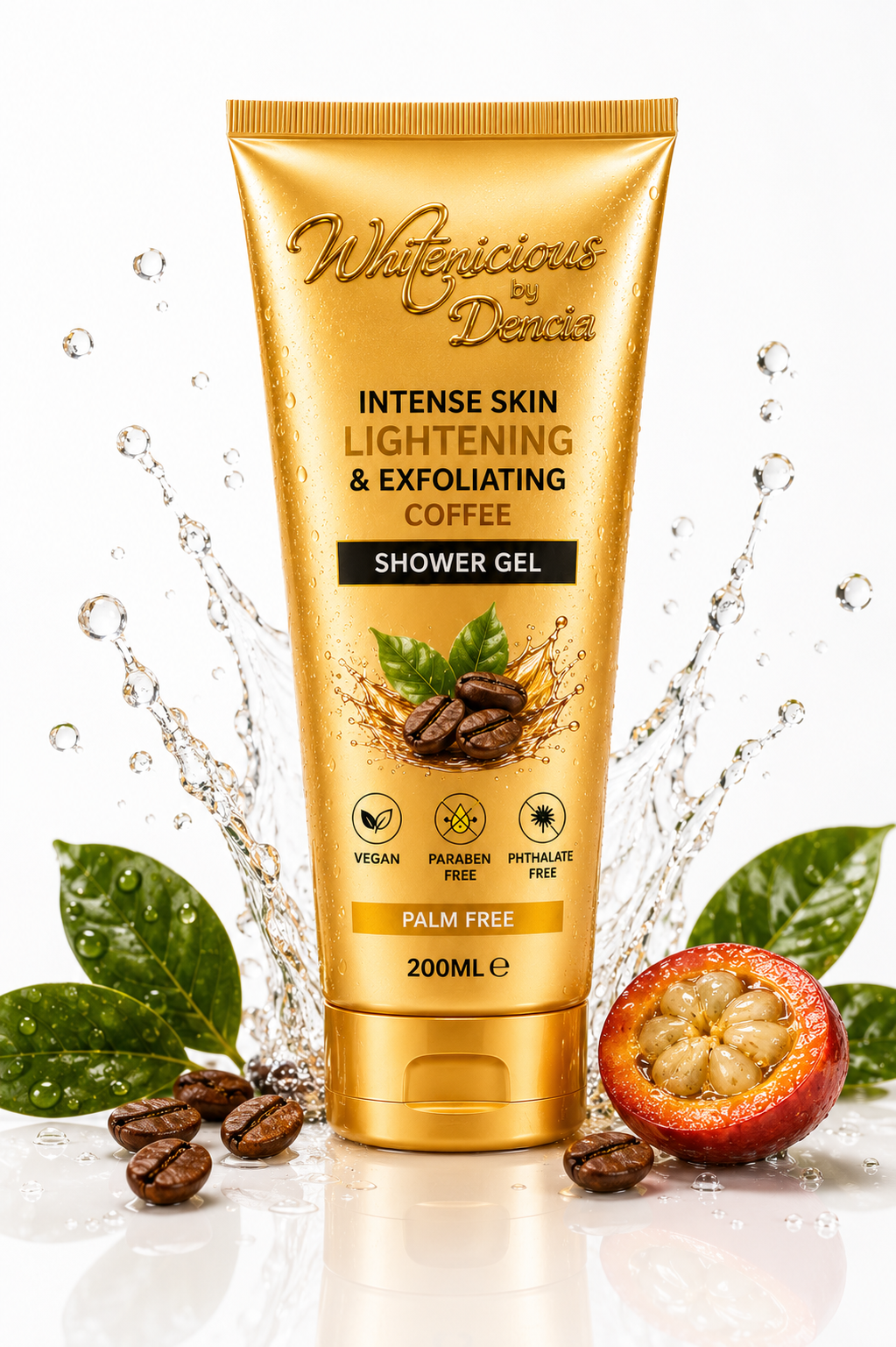 Intense Skin Lightening & Exfoliating Coffee Shower Gel 200ml